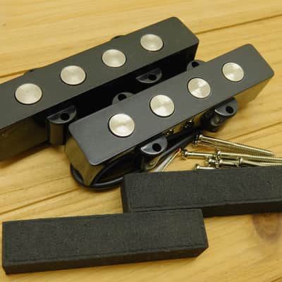 Artec Ceramic "Big Pole" Pickup Set for 4-string Fender Jazz J Bass® image 3