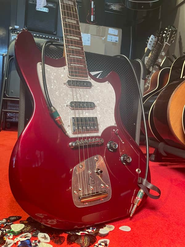 Guild Surfliner Deluxe Electric Guitar 2025 Scarlett Red Metallic image 1
