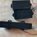 DiMarzio DP126BK Model P+J Bass Pickup Set 2010s - Black