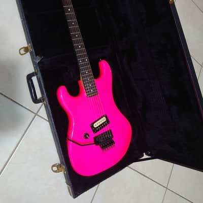 80s Kramer Baretta Neon Pink Lefty image 12