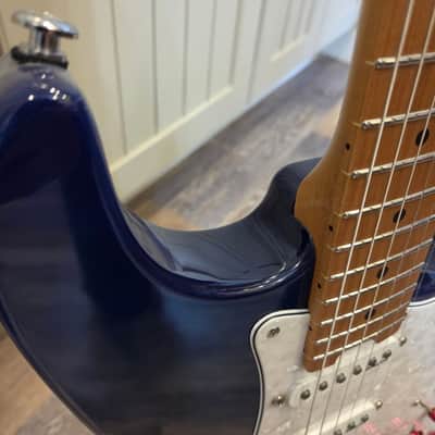 EART Corsair w/ DiMarzio Kotzen - Transparent Blue Burst image 12