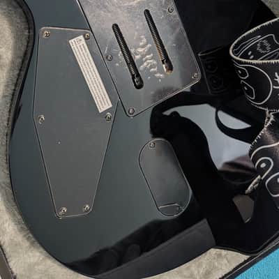 ESP LTD KH-3 Kirk Hammett Signature Spider 2021 - Black with Spider Graphic image 5