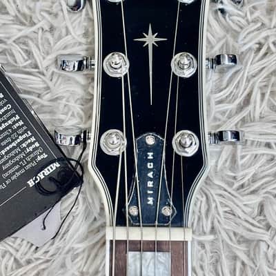 Tagima MIRACH-BK DF Electric Guitar - Black with Hardshell Case- B stock image 6