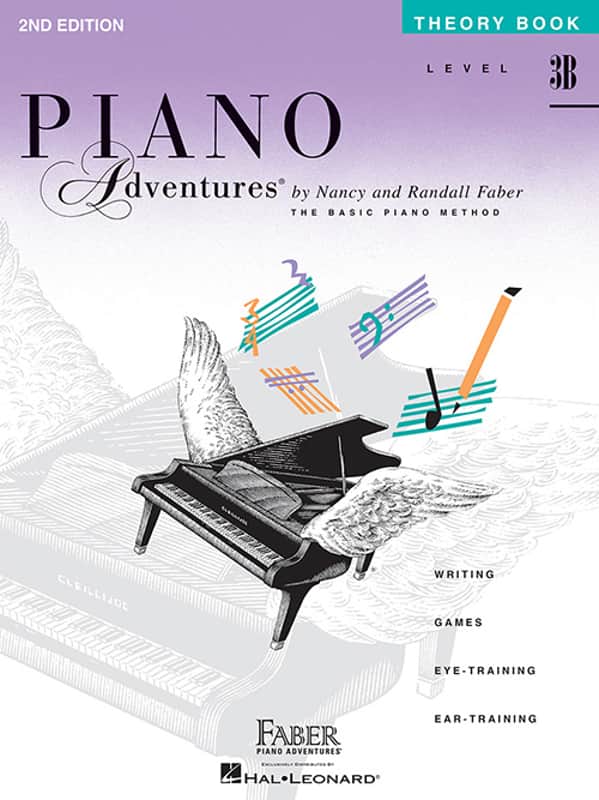 Faber Piano Adventures Level 3B Theory Book image 1