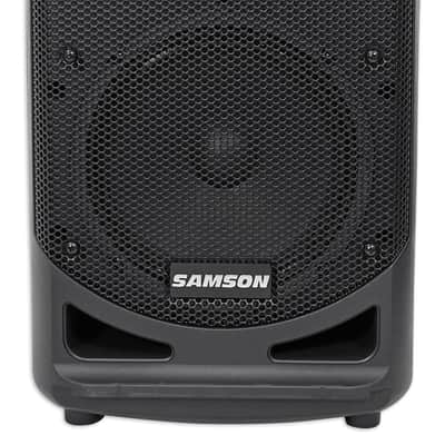 Samson Expedition XP800 800w Portable 8" PA DJ Speaker System+8-ch Powered Mixer image 2
