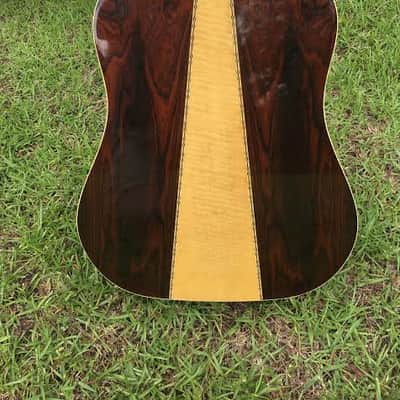 Epiphone FT-550 Acoustic Guitar Norlin Made in Japan 3 piece back early 70's Natural image 6