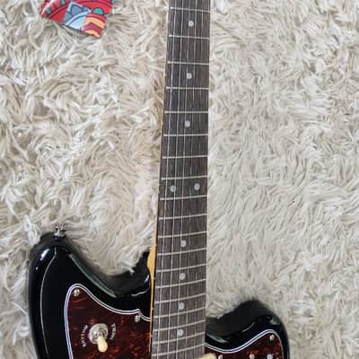 Tagima TW61 BK-DF/TT Offset Electric Guitar w/P90s, Black - B stock - Jazz Mastr image 6