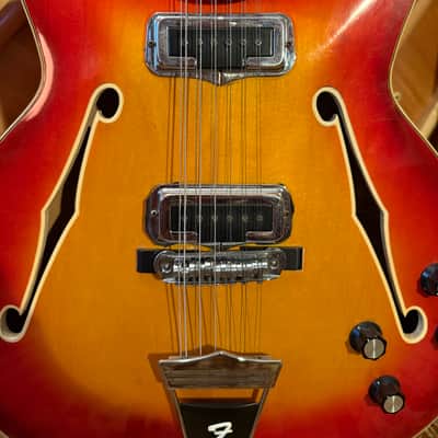 1966 Fender Coronado XII - Vintage 12 String - Very Clean image 9