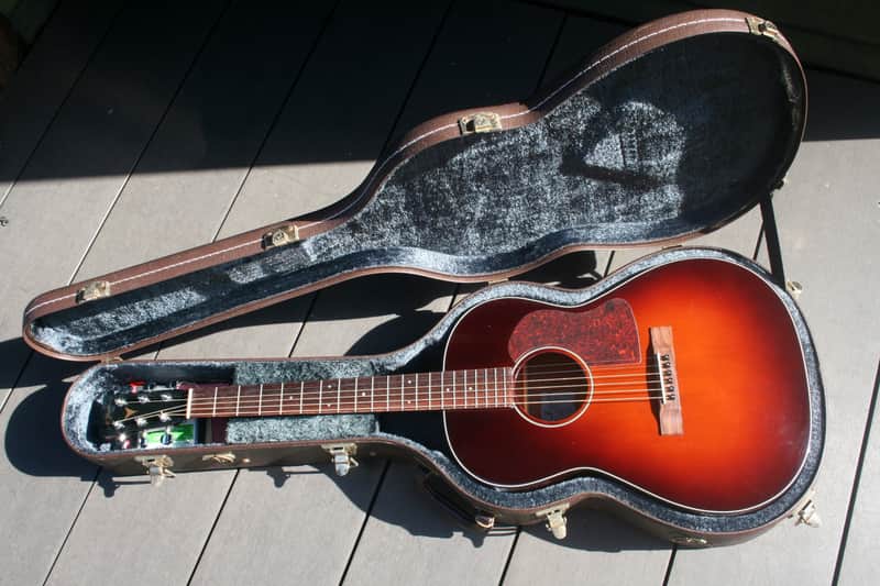 2009 Yairi "Gibson LG-3 style" G-1F Acoustic Guitar Sunburst+Original Hard Case and more image 1