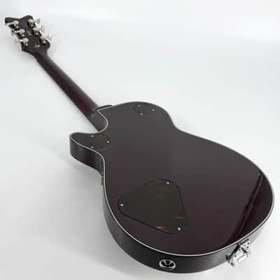 2026 Gretsch Nigel Hendroff Penguin G6134TFM-NH - Dark Cherry Metallic Flame image 5