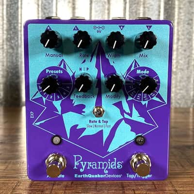 Earthquaker Devices EQD Pyramids Stereo Flanger Guitar Effect Pedal image 2