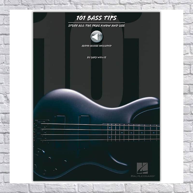 Hal Leonard 101 Bass Tips of the Pros (Book/CD) image 1