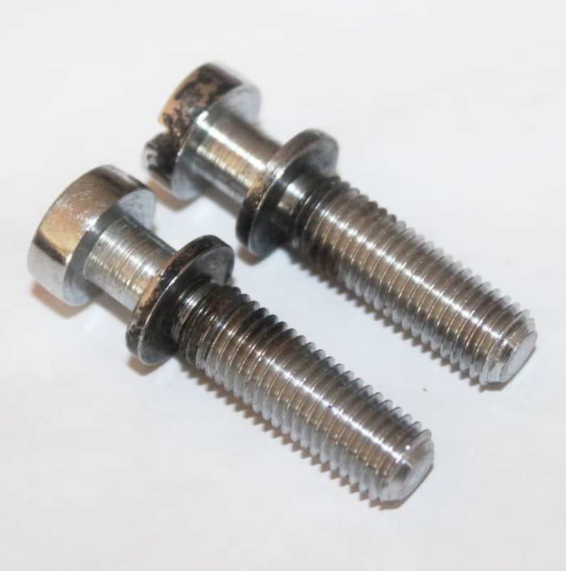 Vintage 1960's Gibson Long Tailpiece Studs 1.5" Chrome Les Paul ES SG 1965 1966 1967 image 1