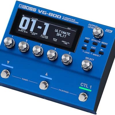 Boss VG-800 V-Guitar Processor for Guitar and Bass 2025 - BLUE ( NEW ITEM WE HAVE STOCK ) image 1