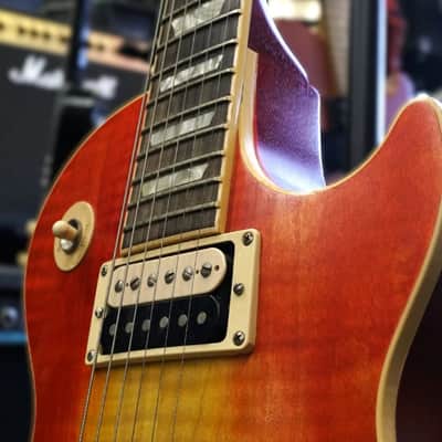 Gibson Les Paul Standard Faded with '60s Neck Profile 2005 - 2008 - Heritage Cherry Sunburst image 6
