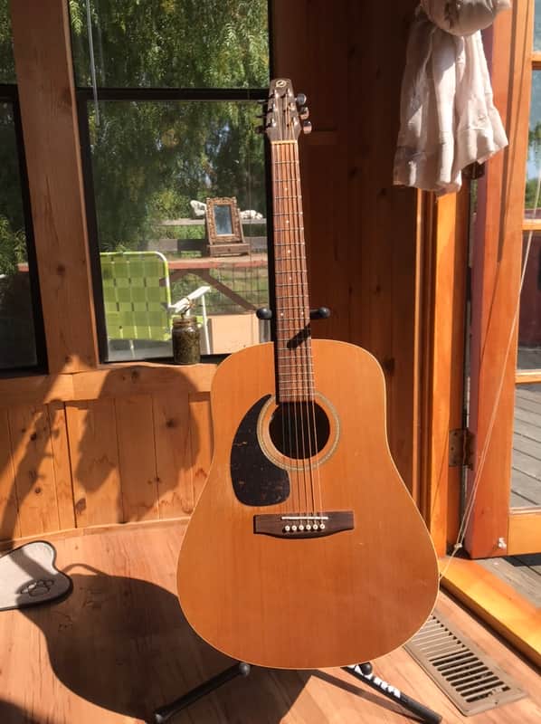 Left Handed Seagull S6+ Cedar dreadnought 2000 image 1