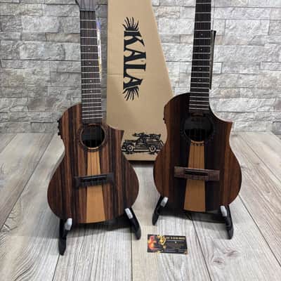 Kala Amara Tri-Top Concert Ukulele w/ Cutaway & EQ #KA-AM-C-CE image 9