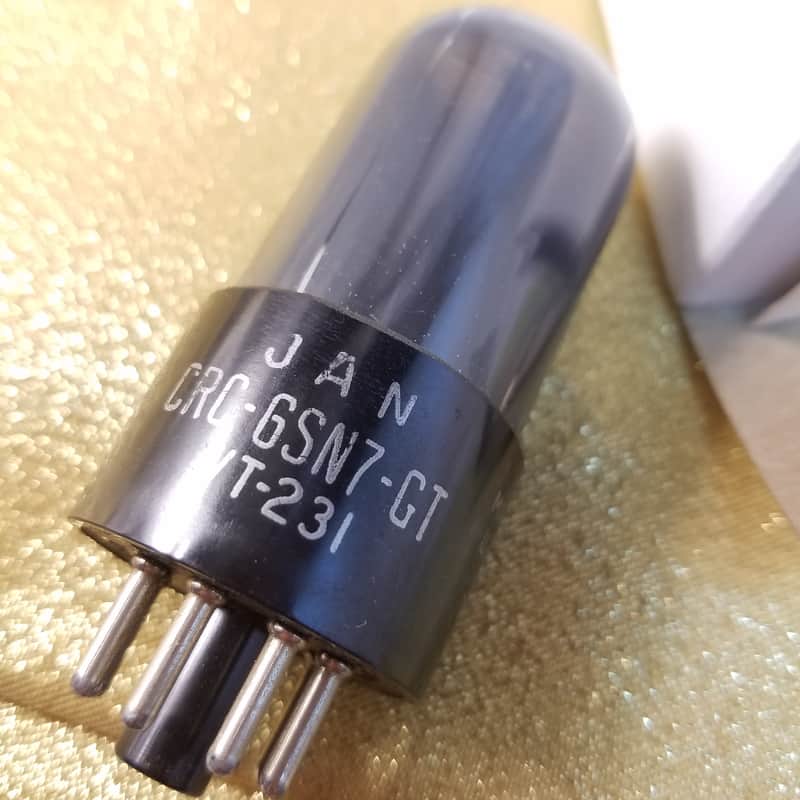 RCA VT-231 tNOS AT1000 TESTED Balanced! PI Vacuum Tube WWII military JAN-CRC-6SN7-GT dual triode 1941-1948 image 1