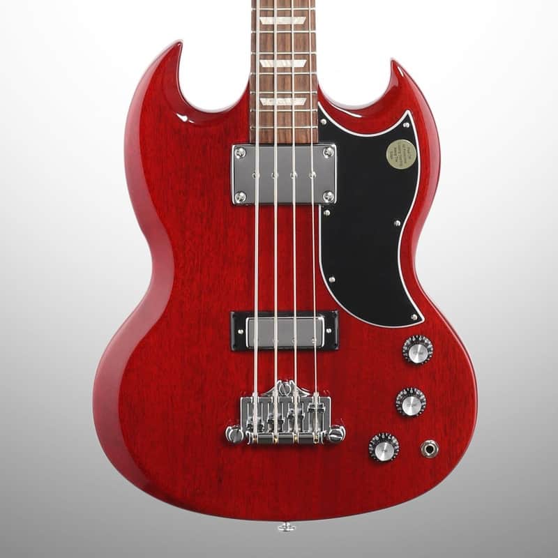 Gibson SG Standard Electric Bass, Heritage Cherry (with Case) image 1