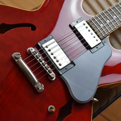 1995 Orville by Gibson ES-335 Cherry – w/HSC & Paperwork, Fujigen, Japan, MIJ, Rare image 11