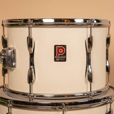 1970s Premier B303 White Duroplastic Drum Set image 18