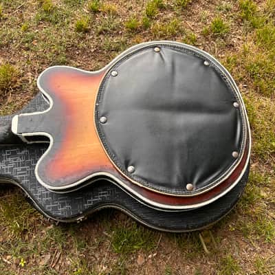 Vintage 1967 Gretsch 6187 Viking Project Husk w/ Case image 10