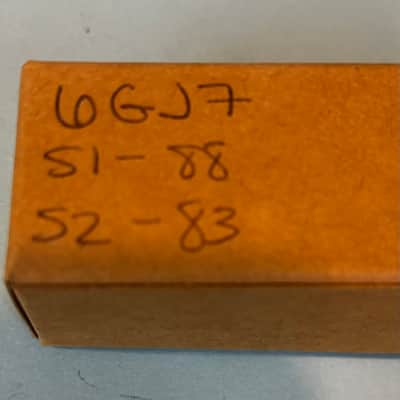 1963 Amperex 6GJ7 ECF801 Vintage 1960s Made In Holland Tube! T416 image 6