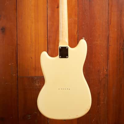 Fender Musicmaster Faded Olympic White (1978) image 4