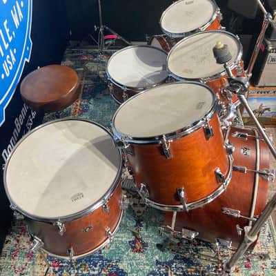 Tama Superstar, Neil Peart/RUSH Set 1978 - Mahogany image 2