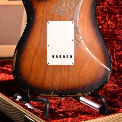 Fender Custom Shop Masterbuilt 55 heavy relic Jason Smith 2023 - Tobacco sunburst image 7