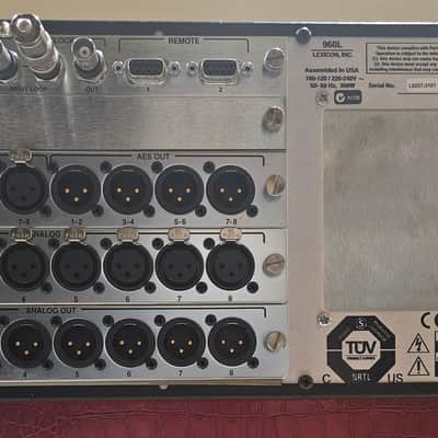 Lexicon 960L Digital Effects System with LARC 2 2000s - Black with White Remote image 2