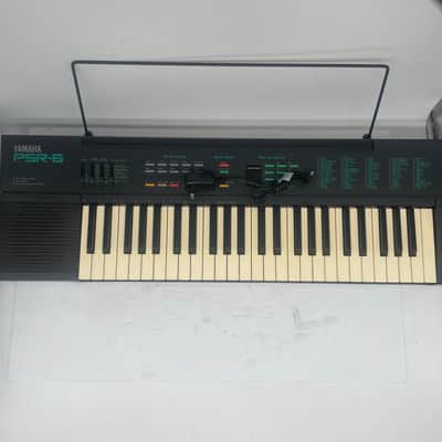 Vintage Yamaha PSR-6 Keyboard Synthesizer w/ Power Cord/Sheet Stand TESTED image 2