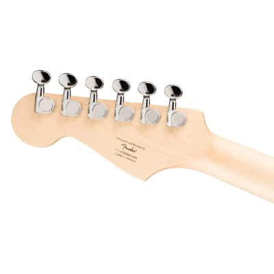 Fender Squier Mini Stratocaster Electric Guitar, Sea Foam Green, Maple image 6