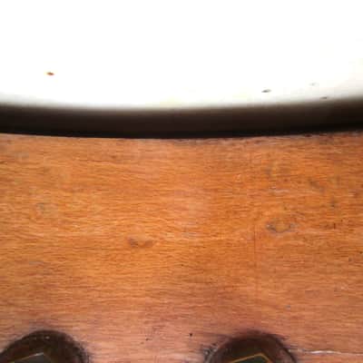 Slingerland Tenor Banjo, 1920's, 17 Fret, 10 3/4" Head, Tone Ring, Fancy Inlays image 11