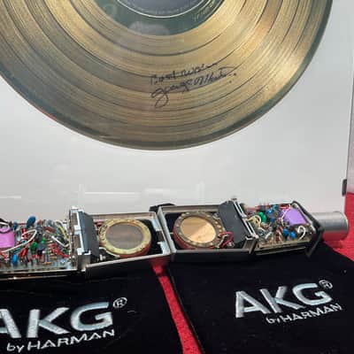 AKG EB414  PAIR MIKROFON CK12. BRASS VINTAGE image 15