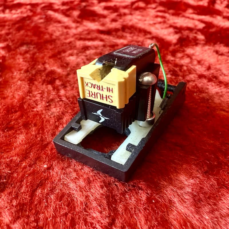 Shure M91ED-DL Stylus TK-14 head phone cassette sled original vintage germany 1200 series image 1