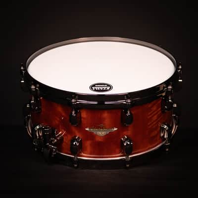 Tama 14" x 6.5" Starclassic Bubinga Snare Drum image 2