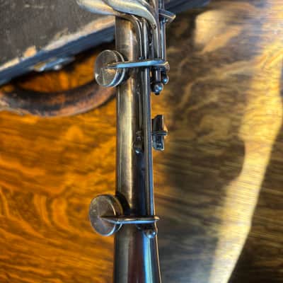 Vintage 1928 “The Elkhart” Metal Clarinet Rare Model - Restored, Ready to Play! image 5