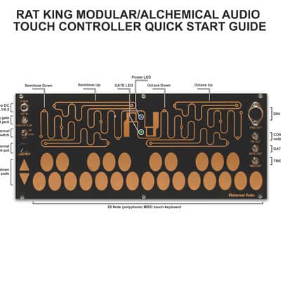Rat King Modular Alchemical Audio Touch Controller DIY Kit, B-Stock image 2