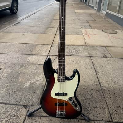 Fender AM Pro Jazz Bass Sunburst 2016 | Made in USA image 3