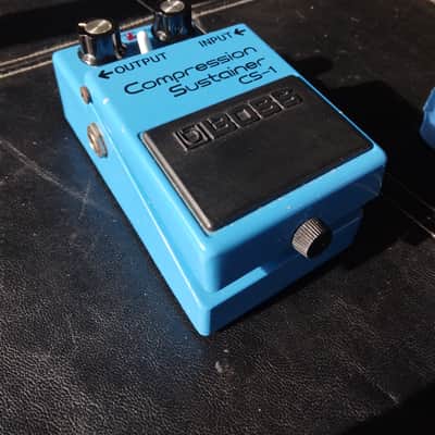 Boss CS-1 Compression Sustainer Needs Tweaking (Black Label) May 1981 - Blue image 4