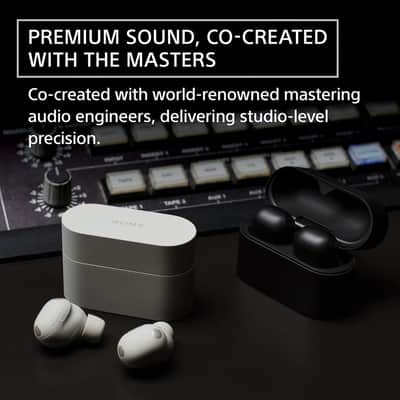 Sony WF-1000XM6 The Best Truly Wireless Noise Cancelling Earbuds - Black image 4
