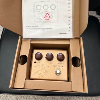 Behringer Centaur Overdrive 2024 Pre lawsuit- Gold image 2