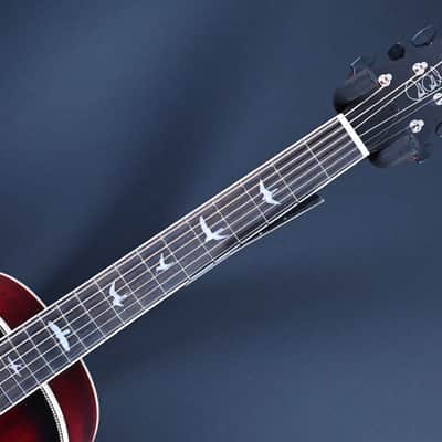 Immagine PRS SE P20E Parlor Acoustic Guitar Fire Red Burst #110 - 4