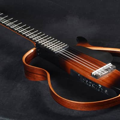 Yamaha SLG200N Silent Nylon String Guitar - Tobacco Sunburst image 4