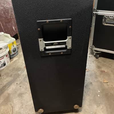 Peavey 412FC Flight Case 4x12" Guitar Speaker Cabinet 1980s - Black image 3