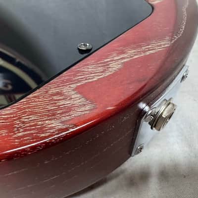 Knaggs Kenai T3 Satin Singlecut Guitar with Case 2017 - Burgundy Drift image 20