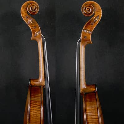 Amazing Sounding Violin Master Wang's Own Work 200-y old Spruce No. W58 image 4
