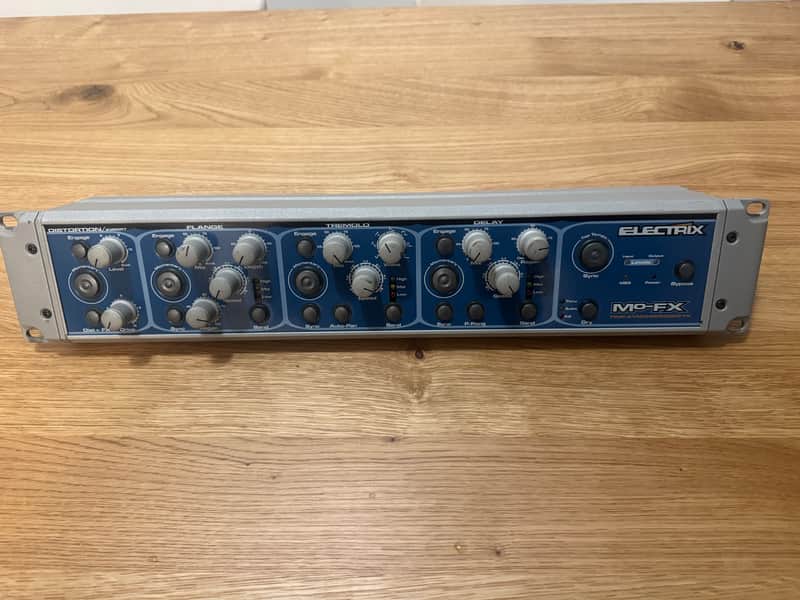 Electrix Mo-FX Time Synchronized Effects Unit 2000s - Blue image 1