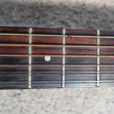 Vintage 1970s El Degas 12 String Acoustic Guitar Low Action Plays Nice MIJ Dreadnought Clone image 4